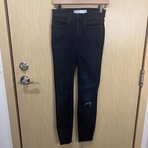 AYR Women's Jaguar Legs High Rise Skinny Stretch Denim Jeans